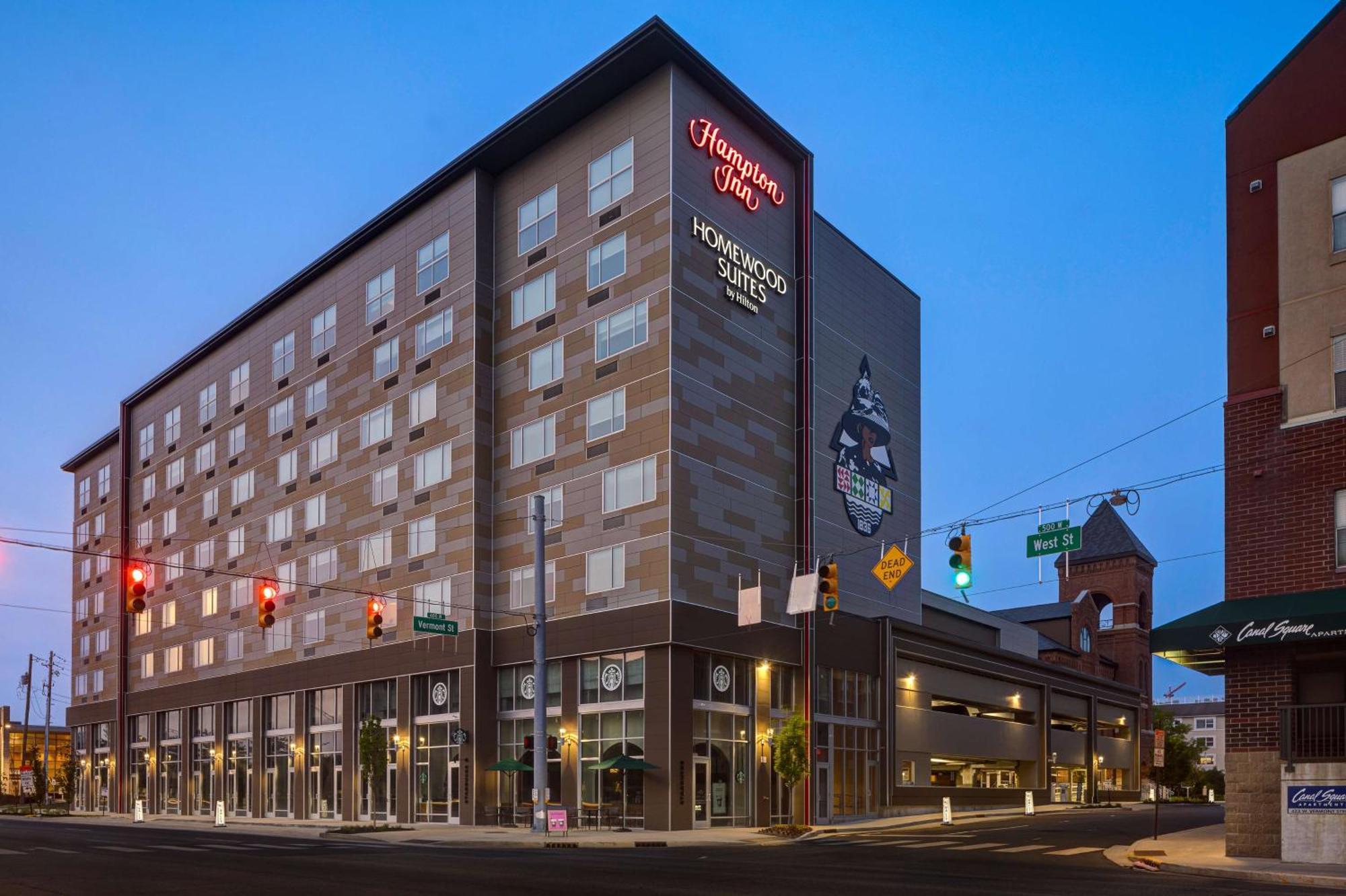 Homewood Suites By Hilton Indianapolis Downtown Iupui エクステリア 写真